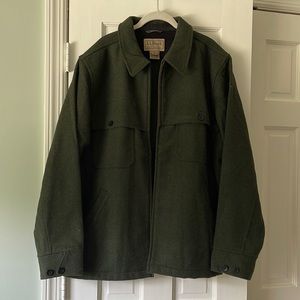 LL Bean Maine Guide Zip-Front Jac-Shirt
